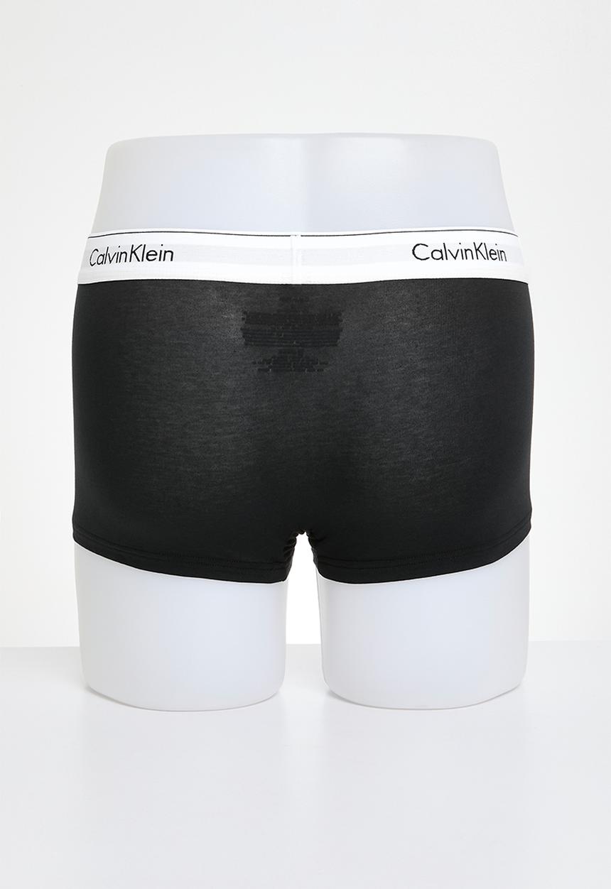 Calvin Klein - Low rise trunk 3 pack - black
