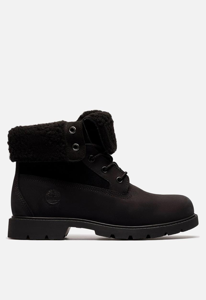 Timberland - Linden woods teddy fleece - black nubuck
