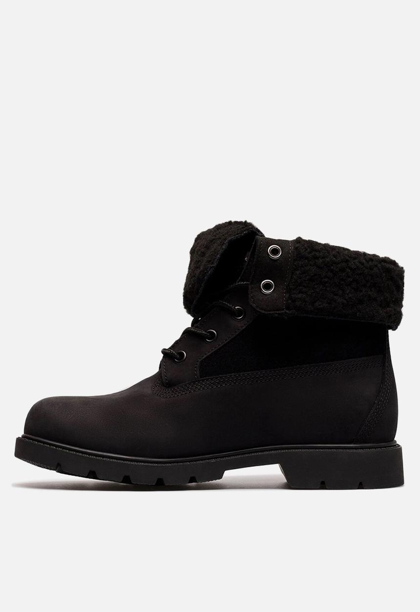 Timberland - Linden woods teddy fleece - black nubuck
