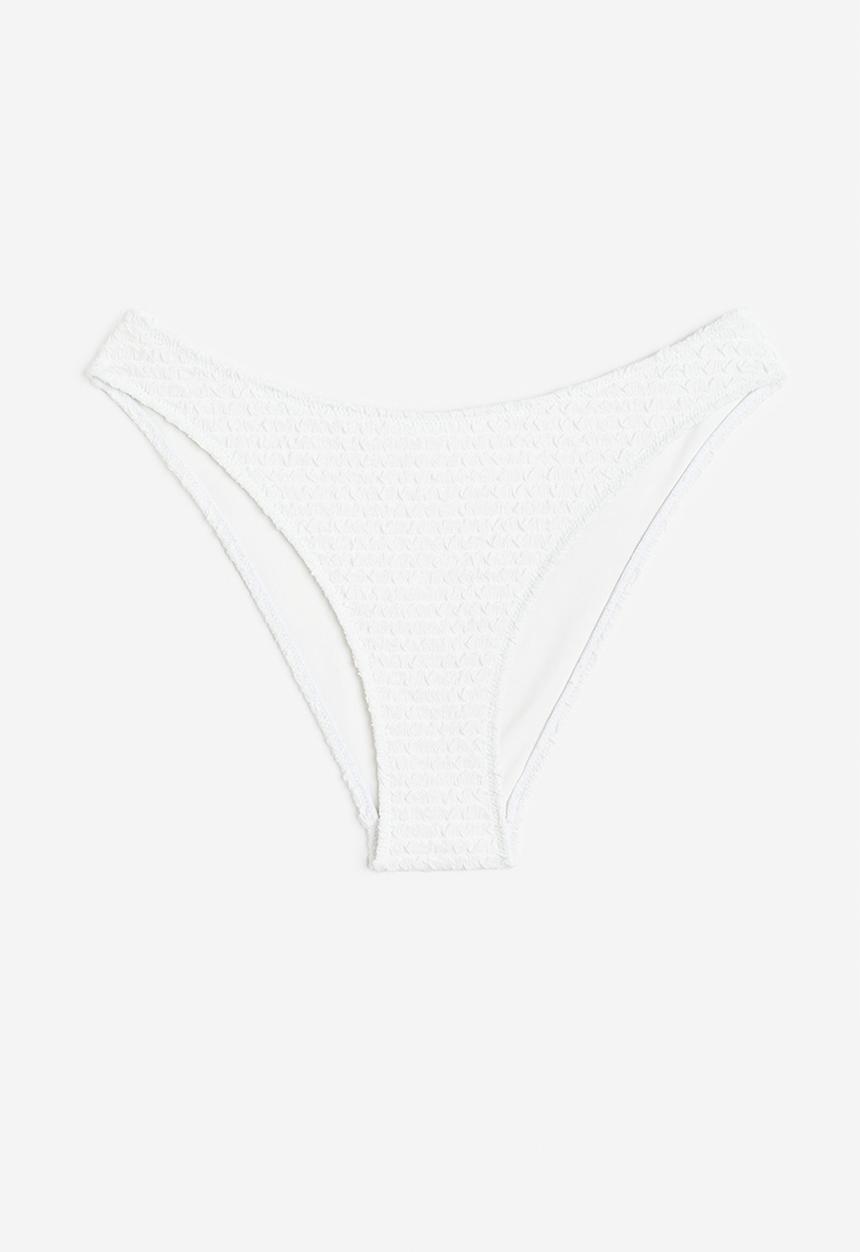 H&M - High-leg bikini bottoms - white