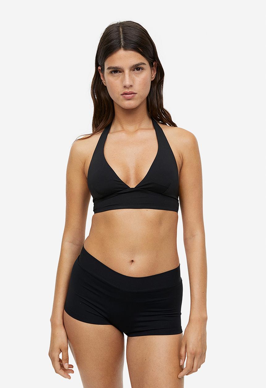 H&M - Padded bikini top - black