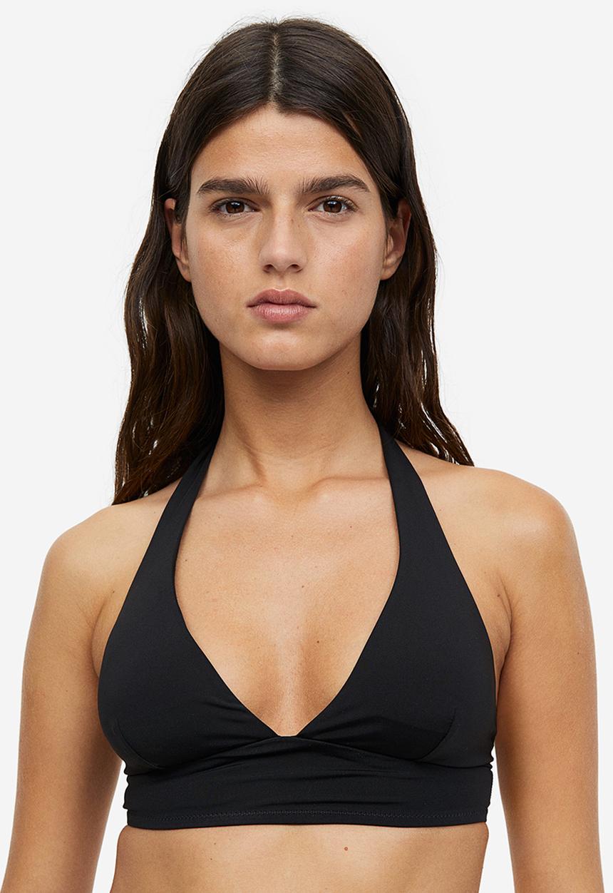H&M - Padded bikini top - black