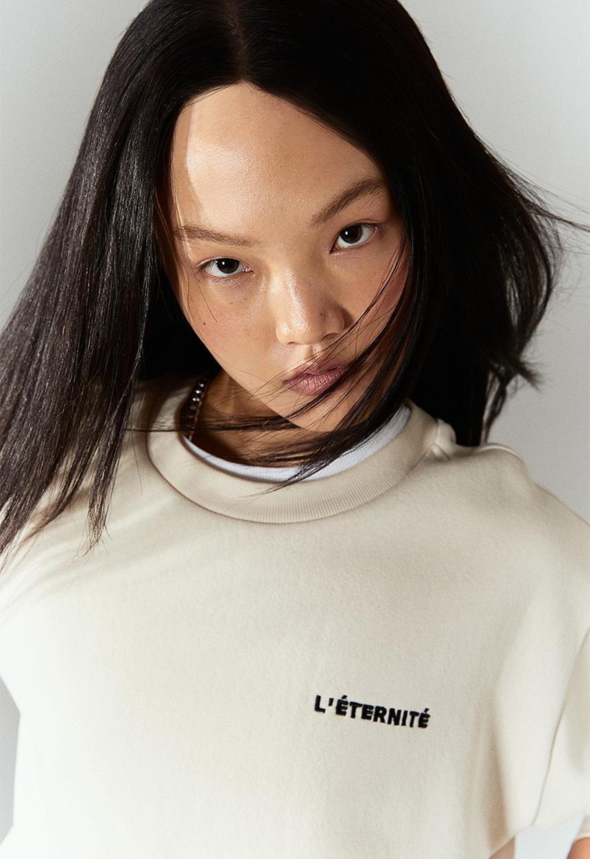 H&M - Printed sweatshirt - beige