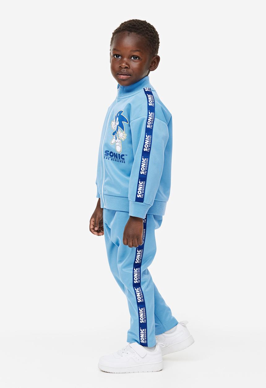 H&M - Side-panelled tracksuit - blue