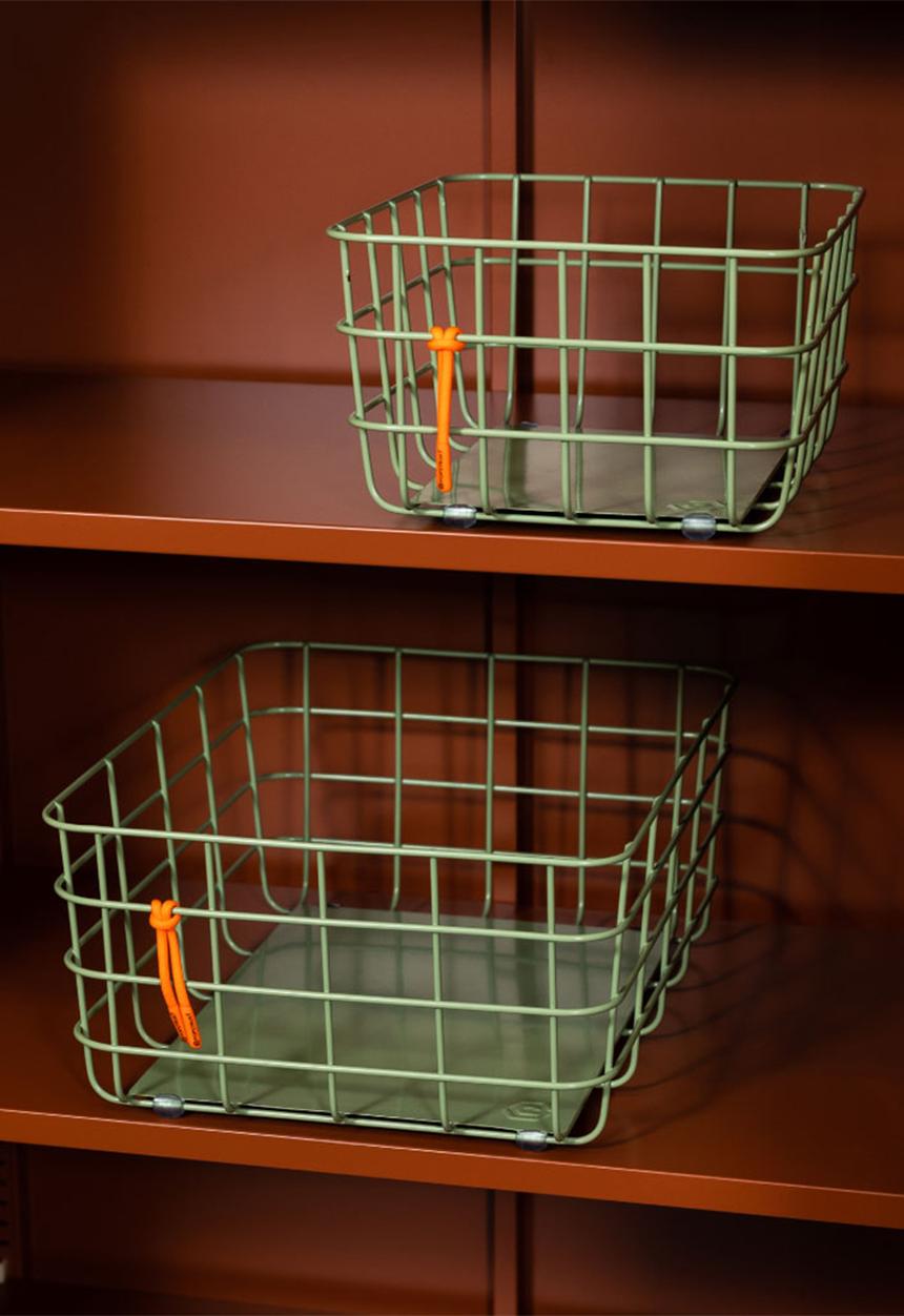 Popstrukt - Large Waffle Basket - Soft Sage