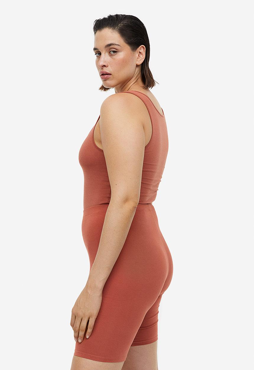 H&M - Cycling shorts - brick red