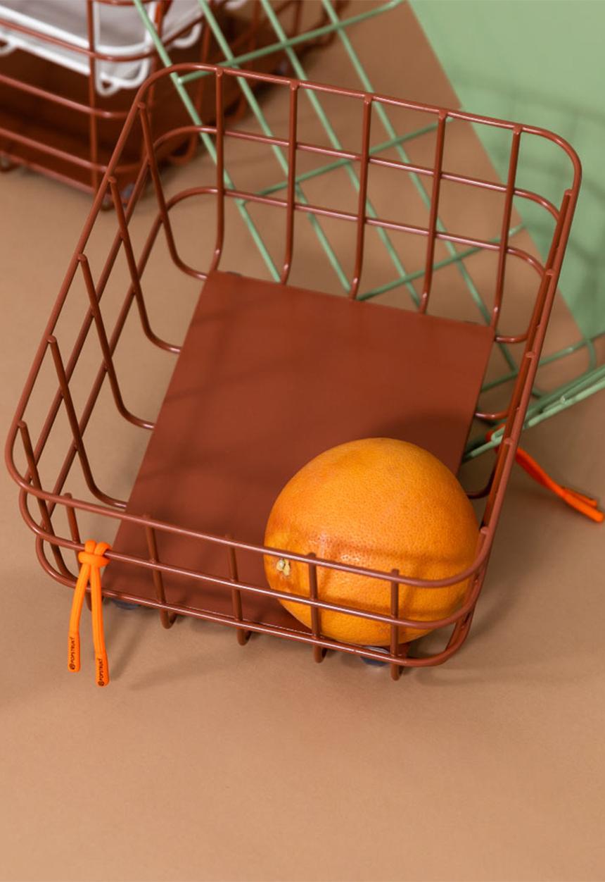 Popstrukt - Medium Waffle Basket - Terra