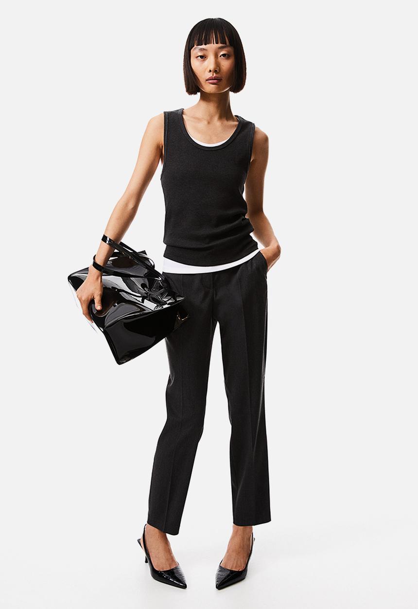 H&M - Cigarette trousers - grey
