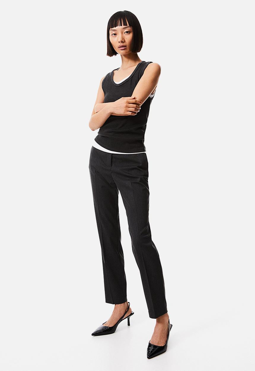 H&M - Cigarette trousers - grey