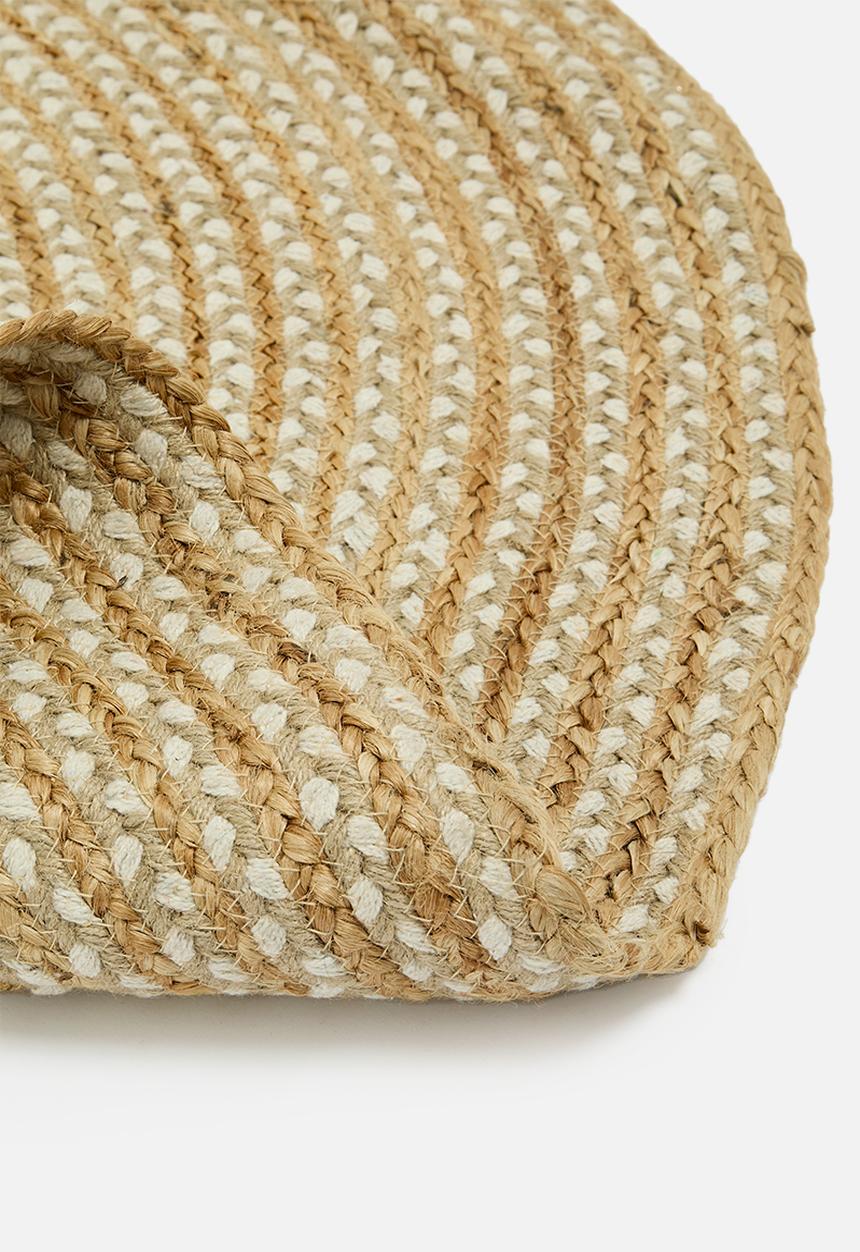 H&S - Jaxon jute rug - natural