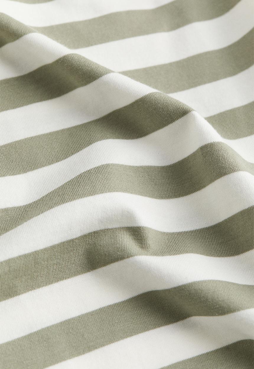 H&M - Cotton jersey top - green, multi