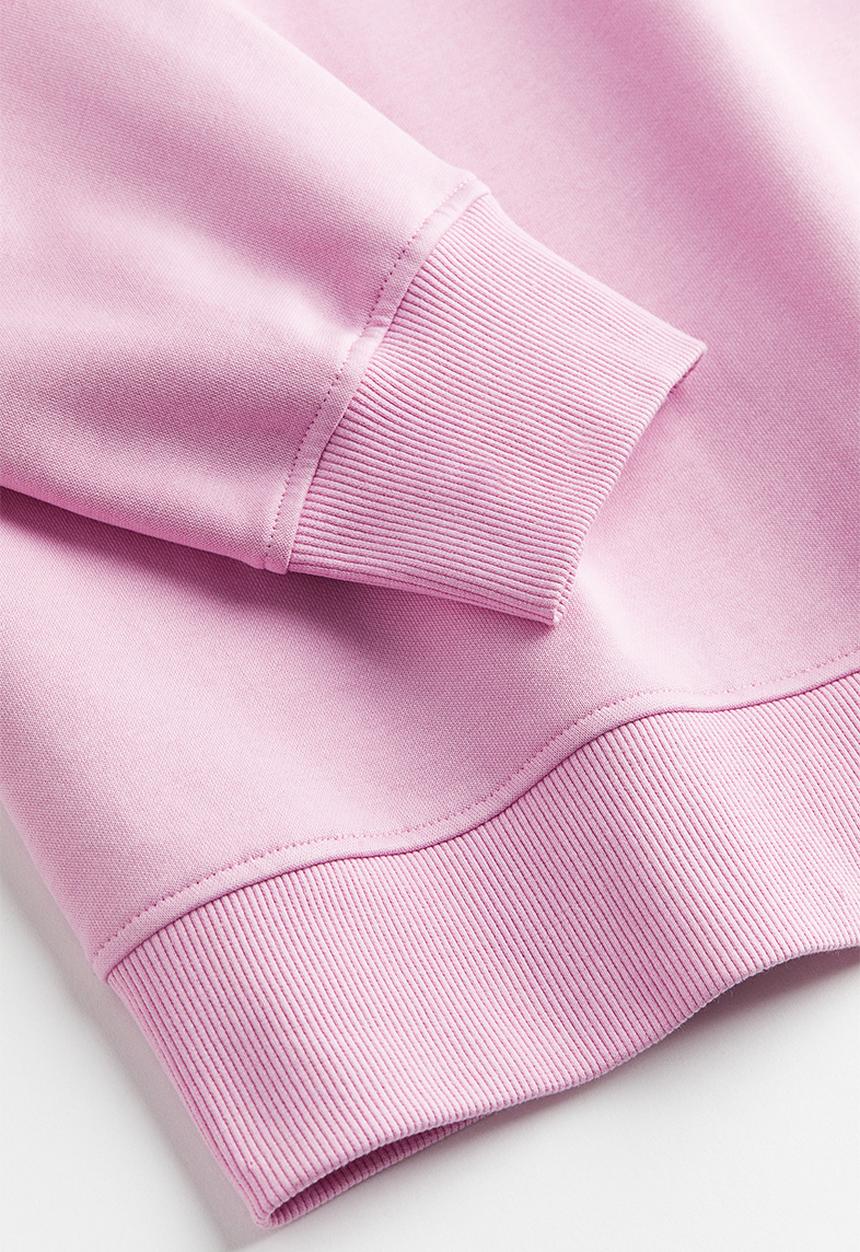 H&M - Crew-neck sweatshirt - light pink/amour