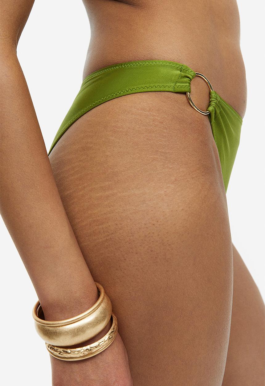 H&M - Brazilian bikini bottoms - green
