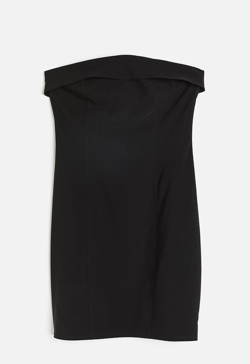 H&M - Bandeau dress - black