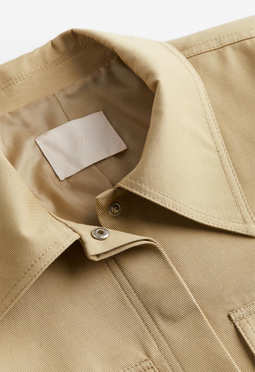 H&M - Cargo jacket - khaki green