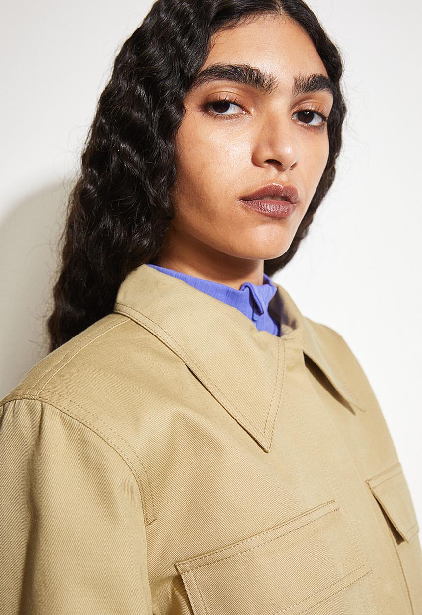 H&M - Cargo jacket - khaki green