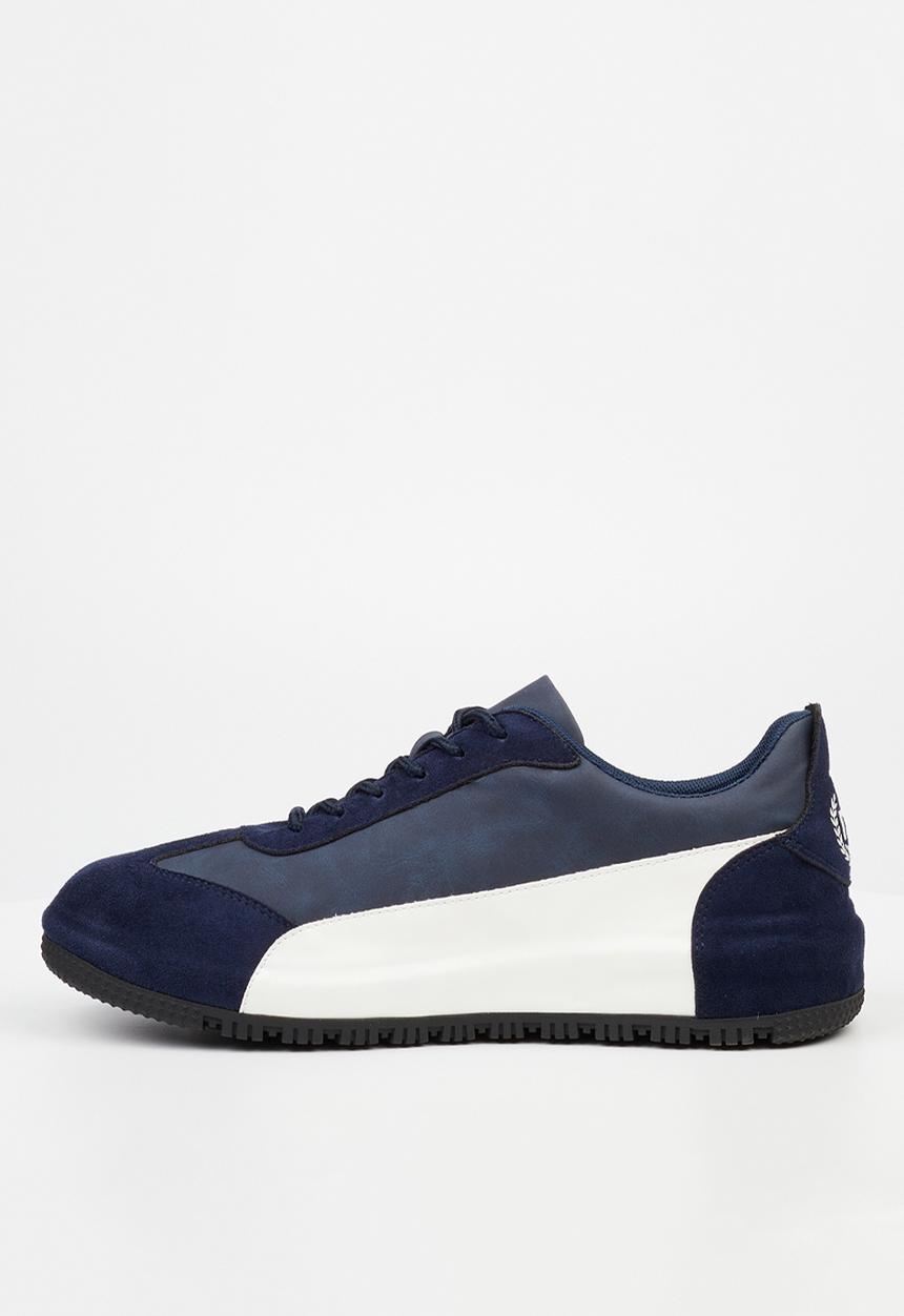 MAZERATA - Perlo 1 faux suede - navy
