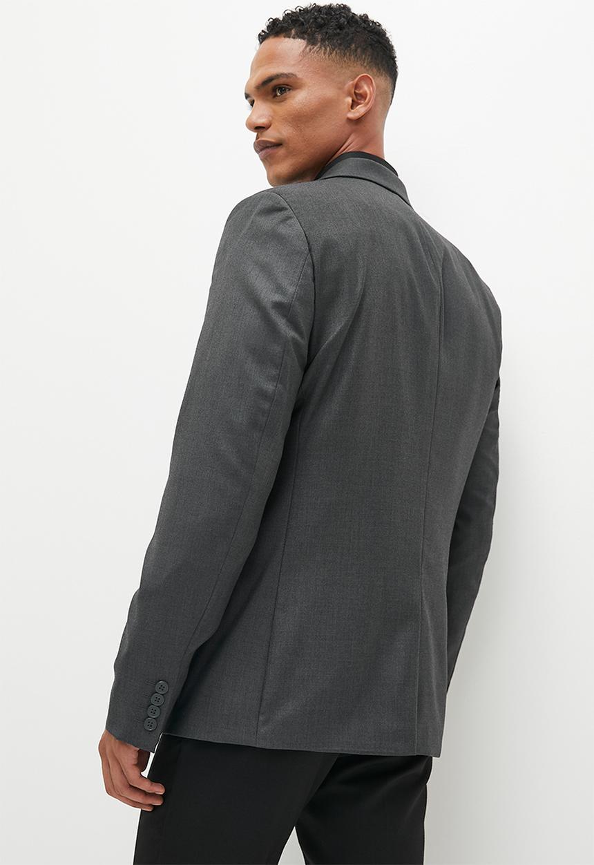 Superbalist - New Slim Fit Suit Blazer - Grey