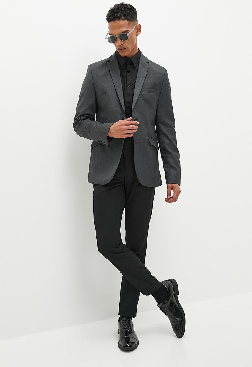 Superbalist - New Slim Fit Suit Blazer - Grey