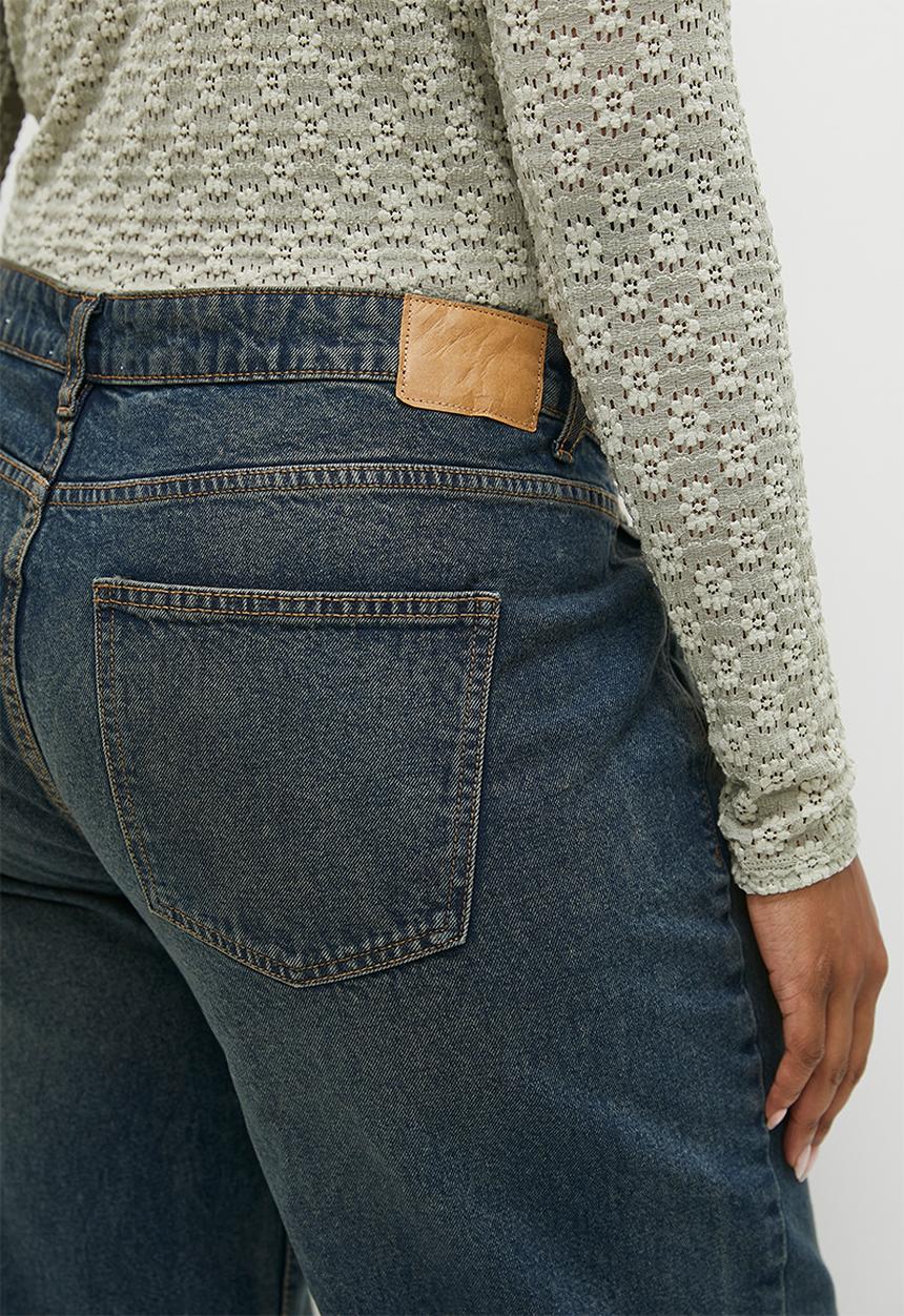 Cotton On - Plus Low Rise Straight Jean - Rust Blue