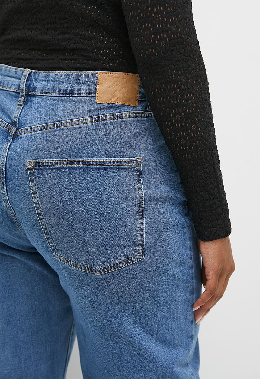Cotton On - Plus Curvy Stretch Bootcut Flare Jean - Sea Blue
