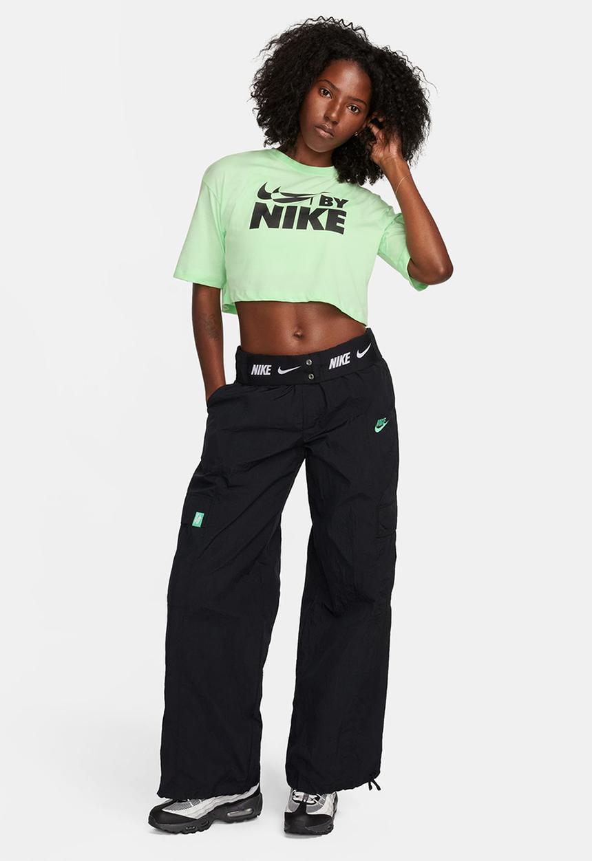 Nike - W Nsw Crop Tee Gls - Vapor Green/Black
