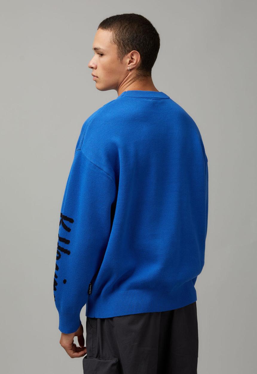 Factorie - Keith Haring knit jumper - lcn kei cobalt/keith haring liberty 
