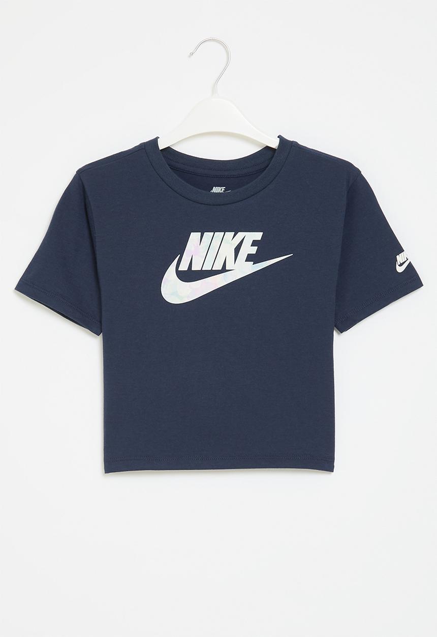 Nike - Nike sci-dye boxy tee - midnight navy