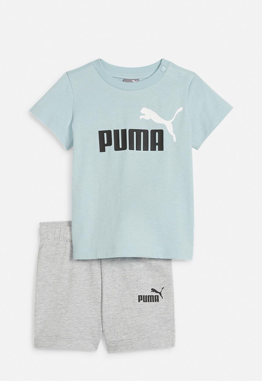 PUMA - Minicats tee & shorts set - turquoise surf