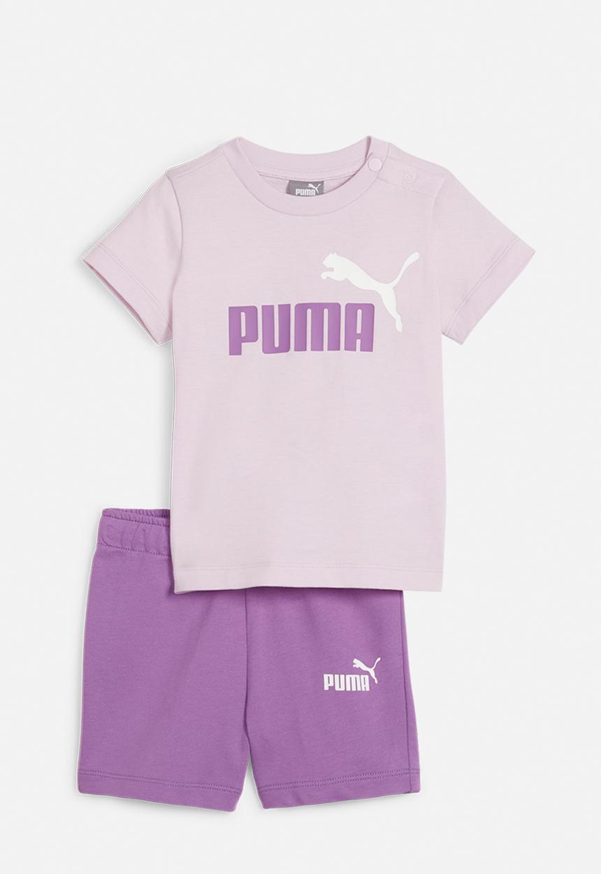 PUMA - Minicats tee & shorts set - grape mist