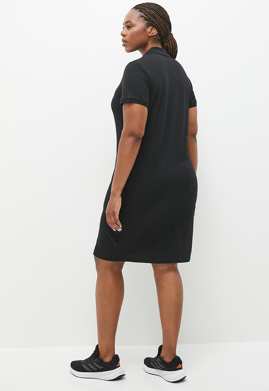 adidas Performance - Plus Polo Dress 3 W - Black