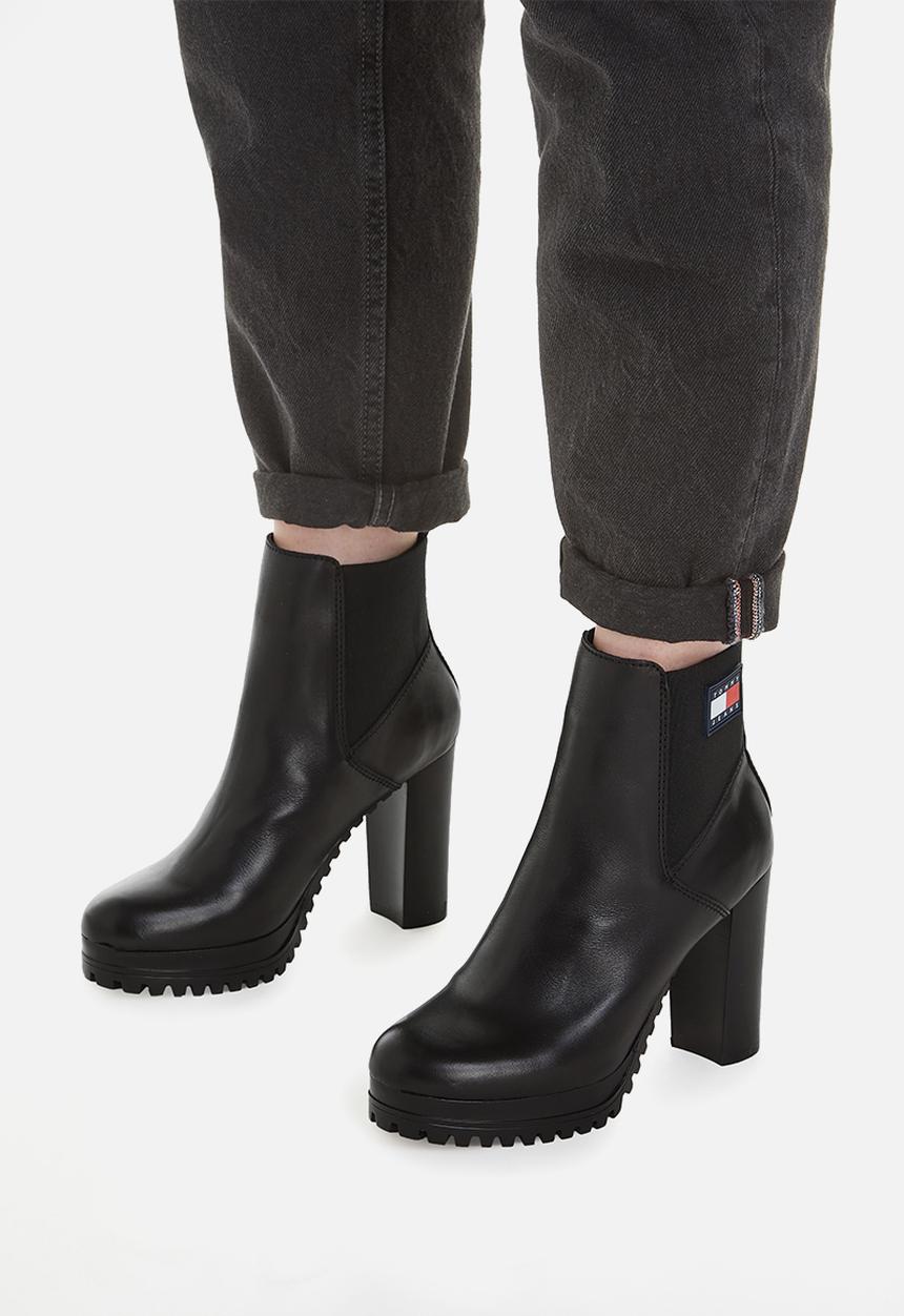 Tommy Hilfiger - Tjw essential high heel boot - black