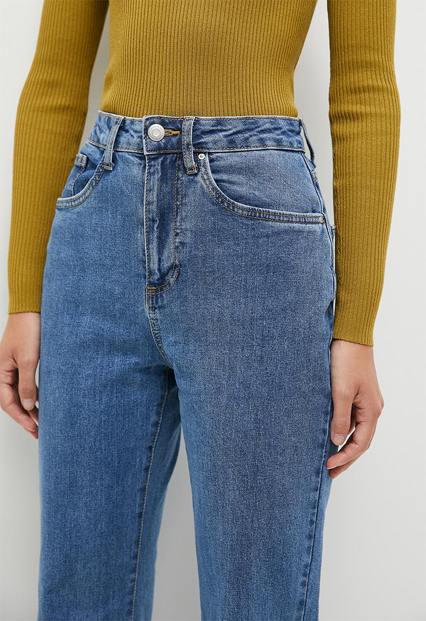 Cotton On - Curvy Stretch Bootcut Flare Jean - Sea Blue