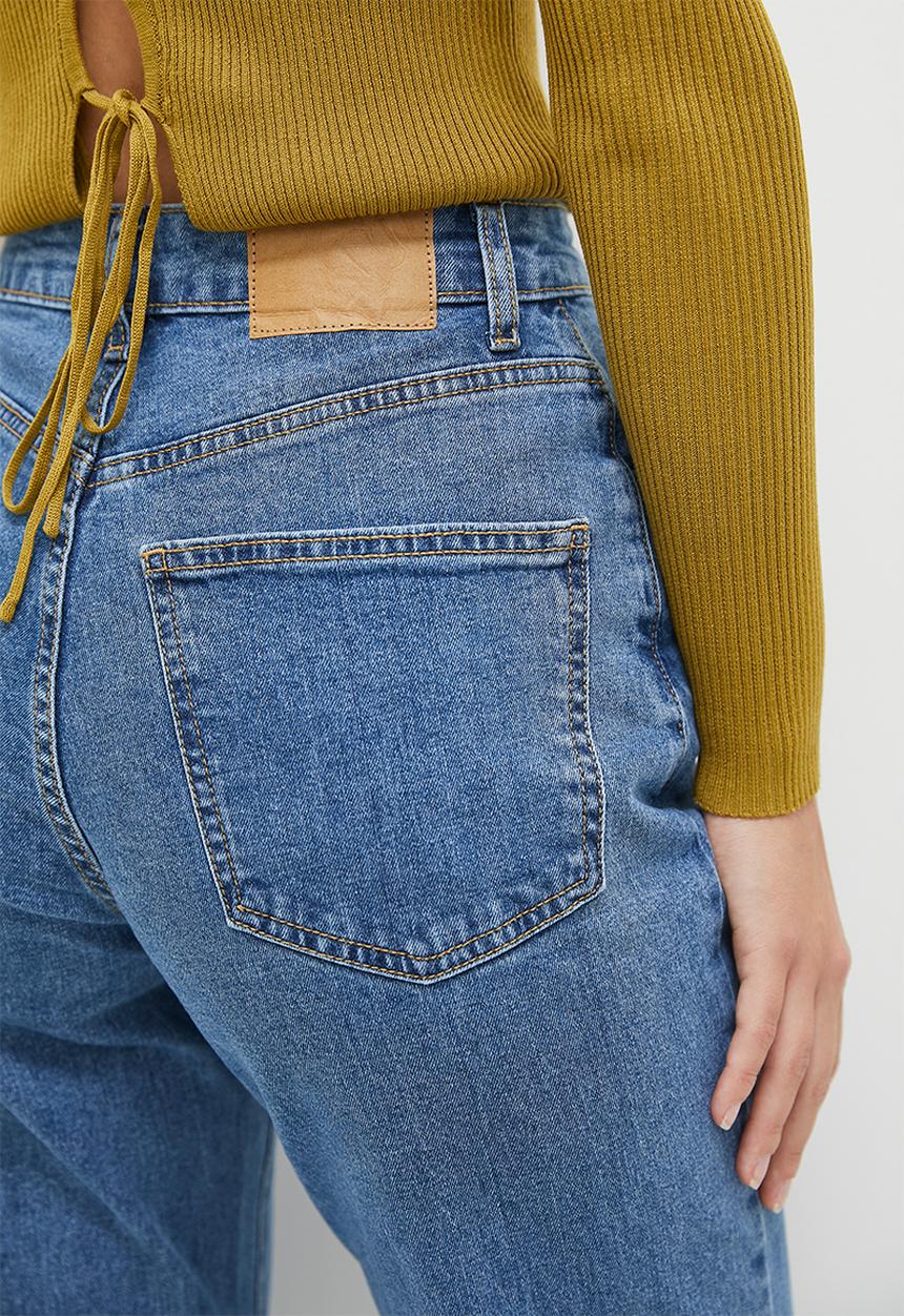 Cotton On - Curvy Stretch Bootcut Flare Jean - Sea Blue
