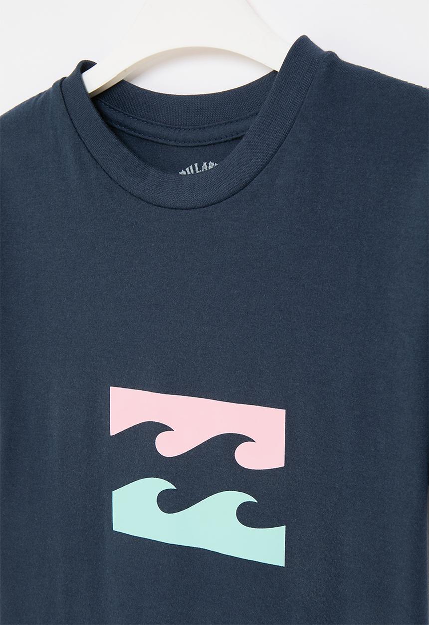 Billabong  - Boys team wave ss - navy