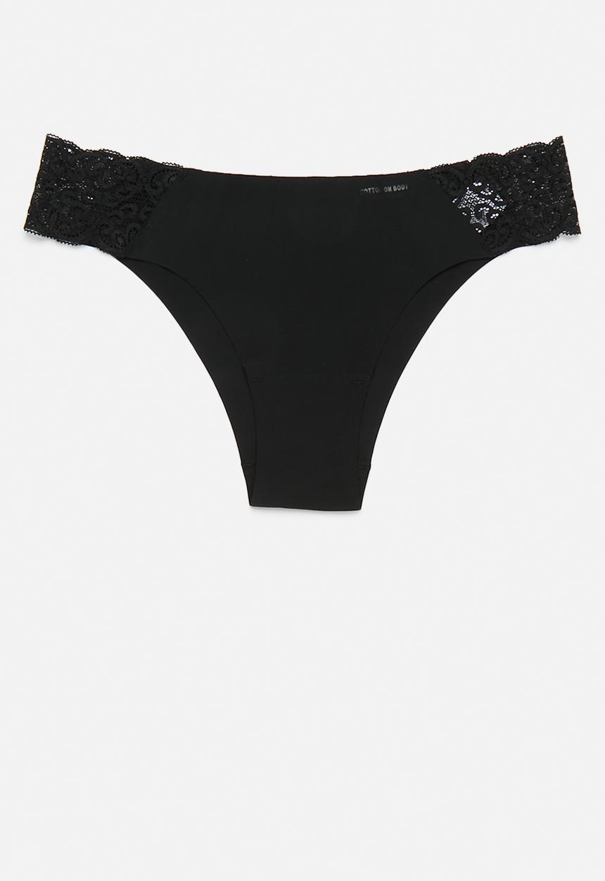 Cotton On - Party pants seamless brasiliano brief 3 pack - multi