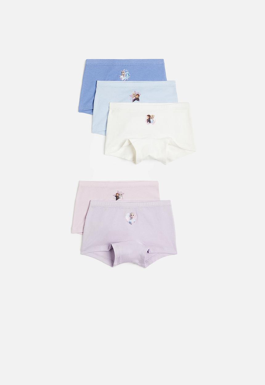 H&M - 5-Pack cotton boxer briefs - light blue frozen