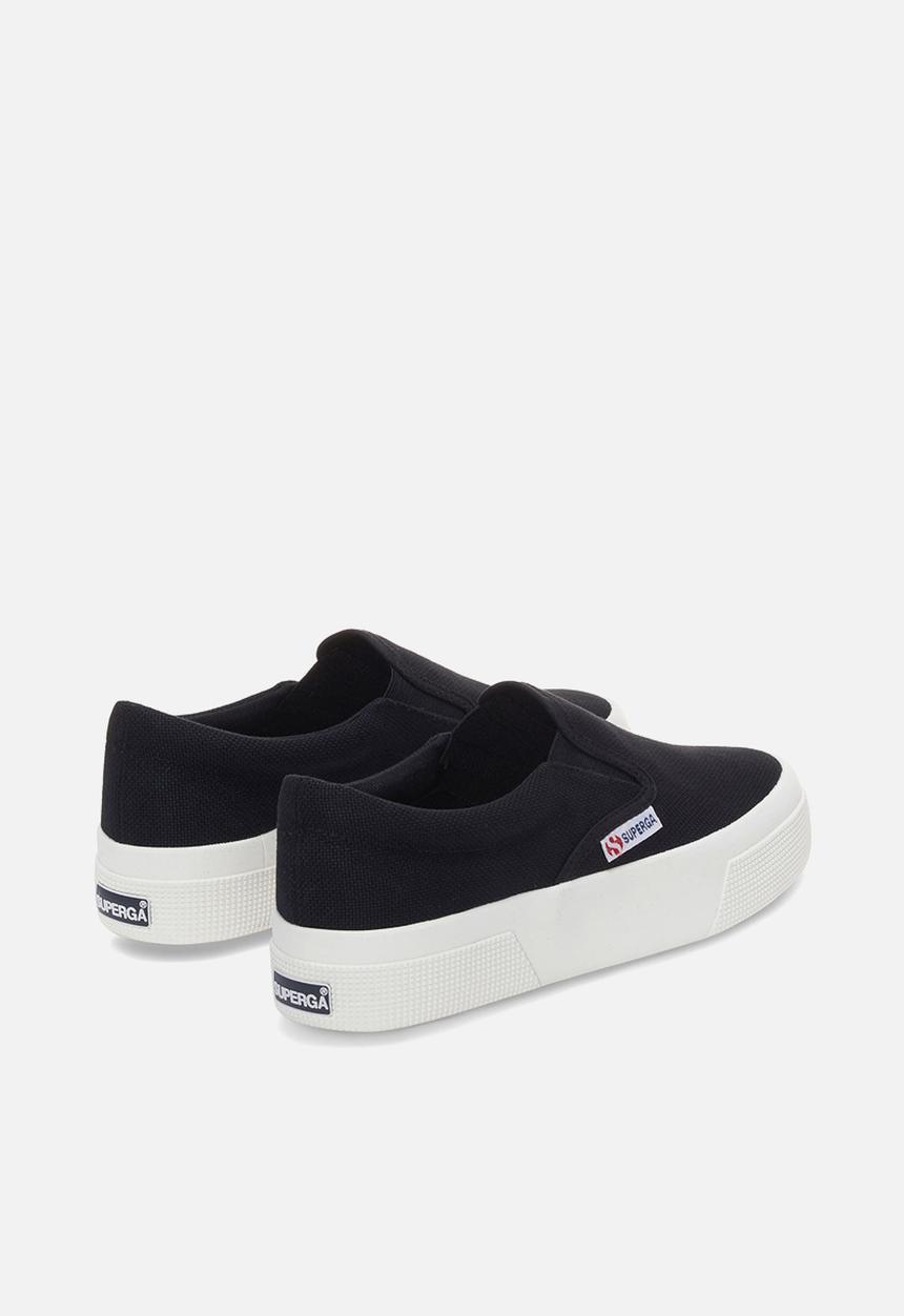 SUPERGA - 2740 platform slip on - adk black