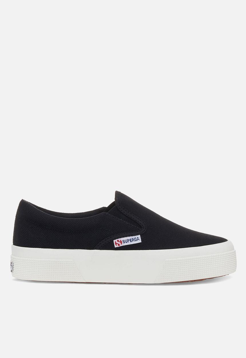 SUPERGA - 2740 platform slip on - adk black