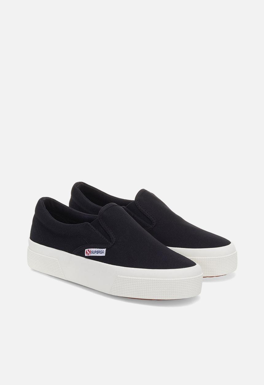 SUPERGA - 2740 platform slip on - adk black