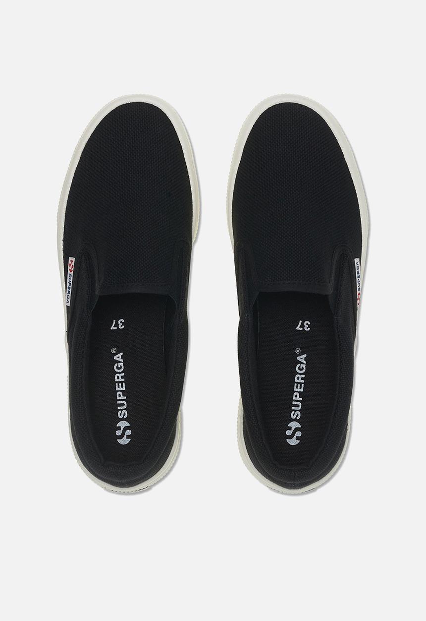 SUPERGA - 2740 platform slip on - adk black