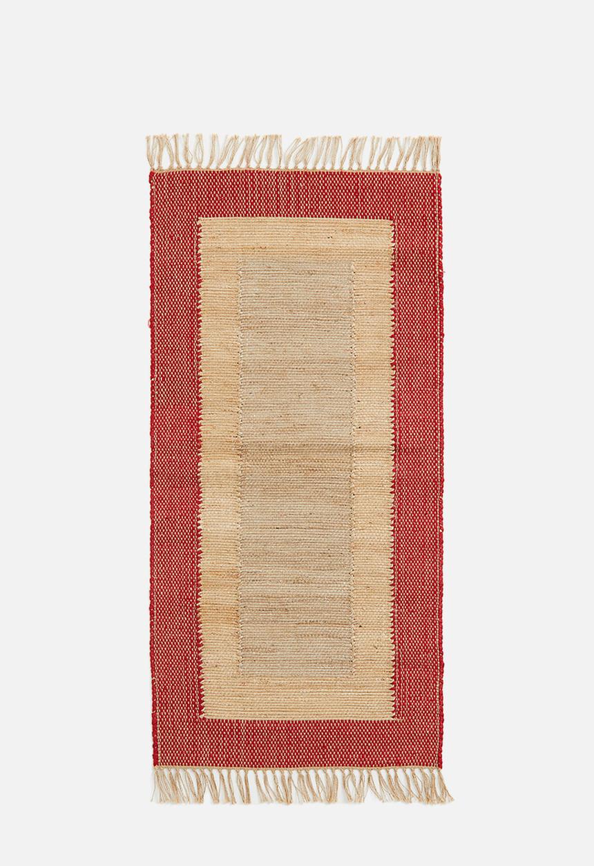 H&M - Jute rug - red
