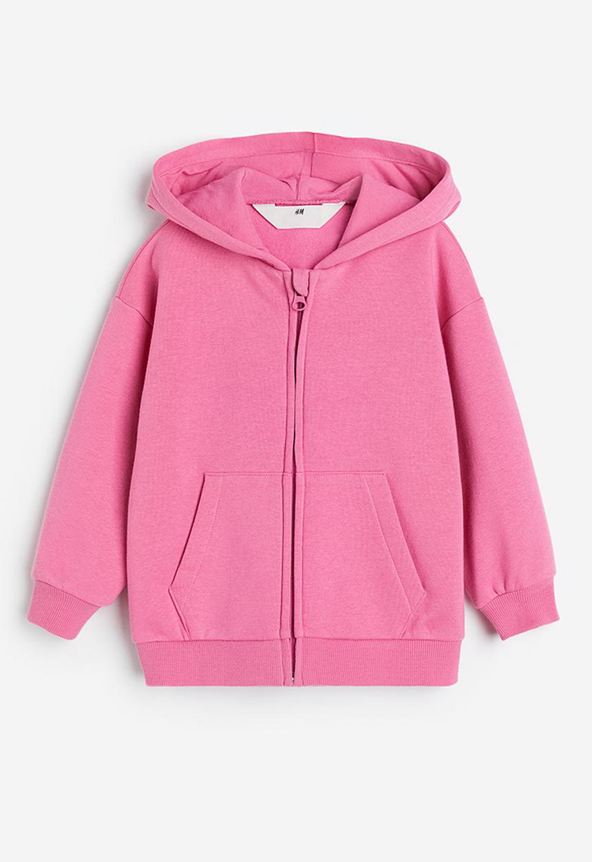 H&M - Zip-through hoodie - pink