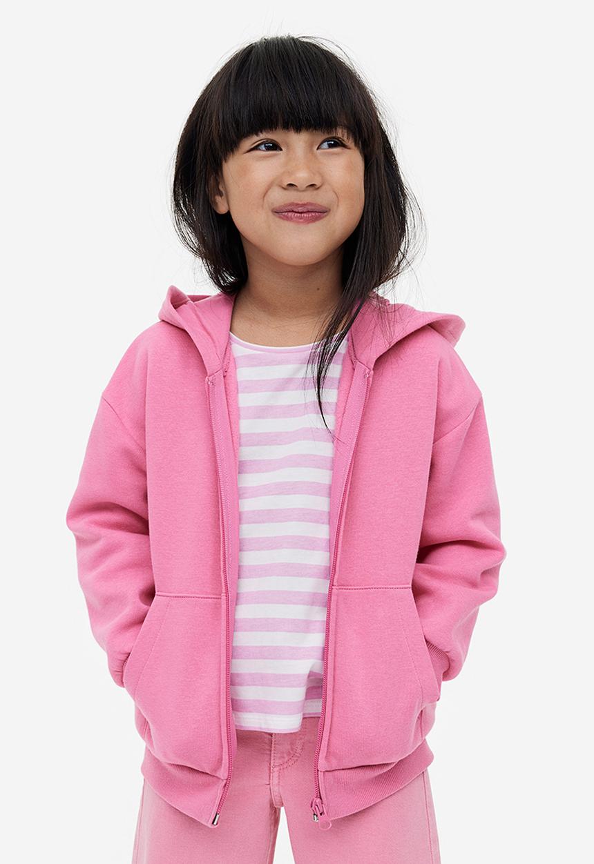 H&M - Zip-through hoodie - pink