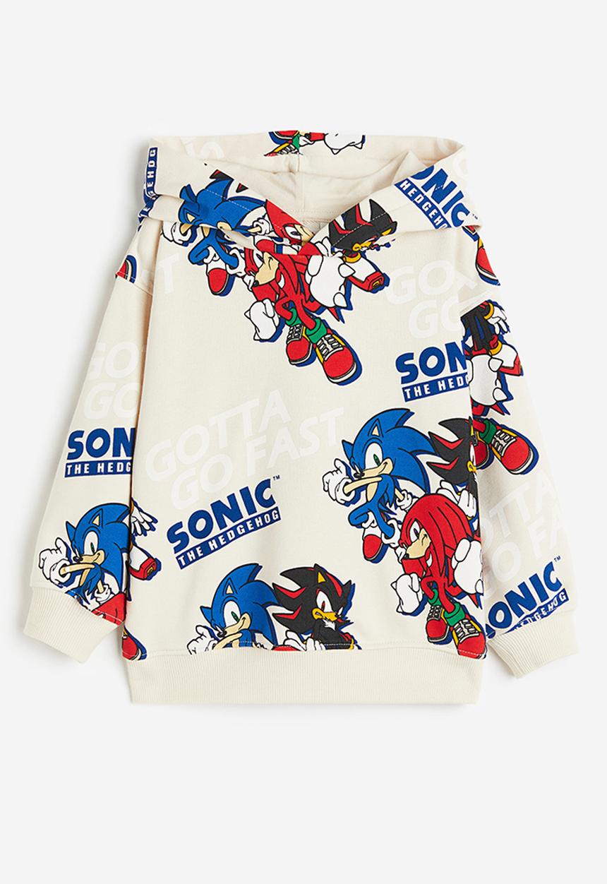 H&M - Printed hoodie - multi,white
