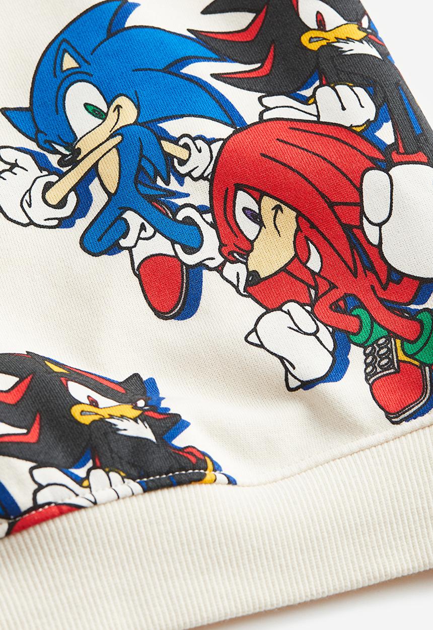 H&M - Printed hoodie - multi,white
