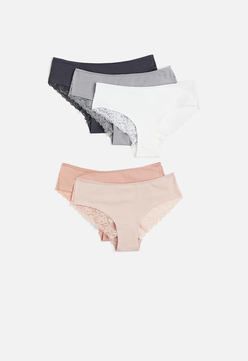 H&M - 5-Pack hipster briefs - multi 