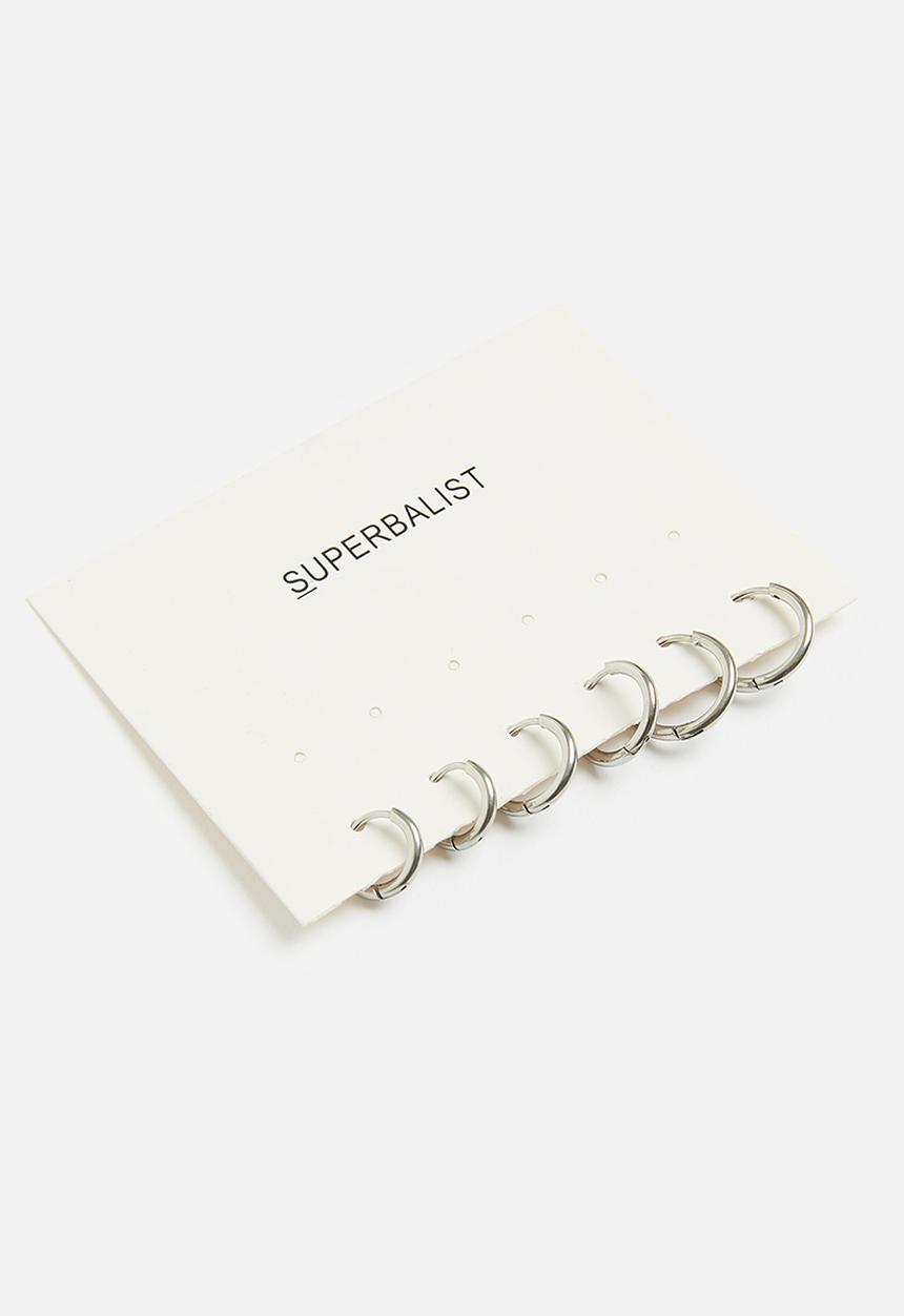 Superbalist - Axton earring set - silver