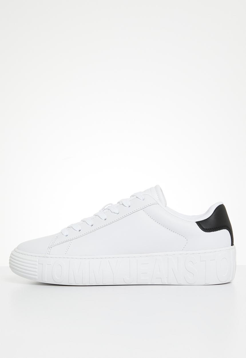 Tommy Hilfiger - Th ftw tommy jeans leather outsole - white