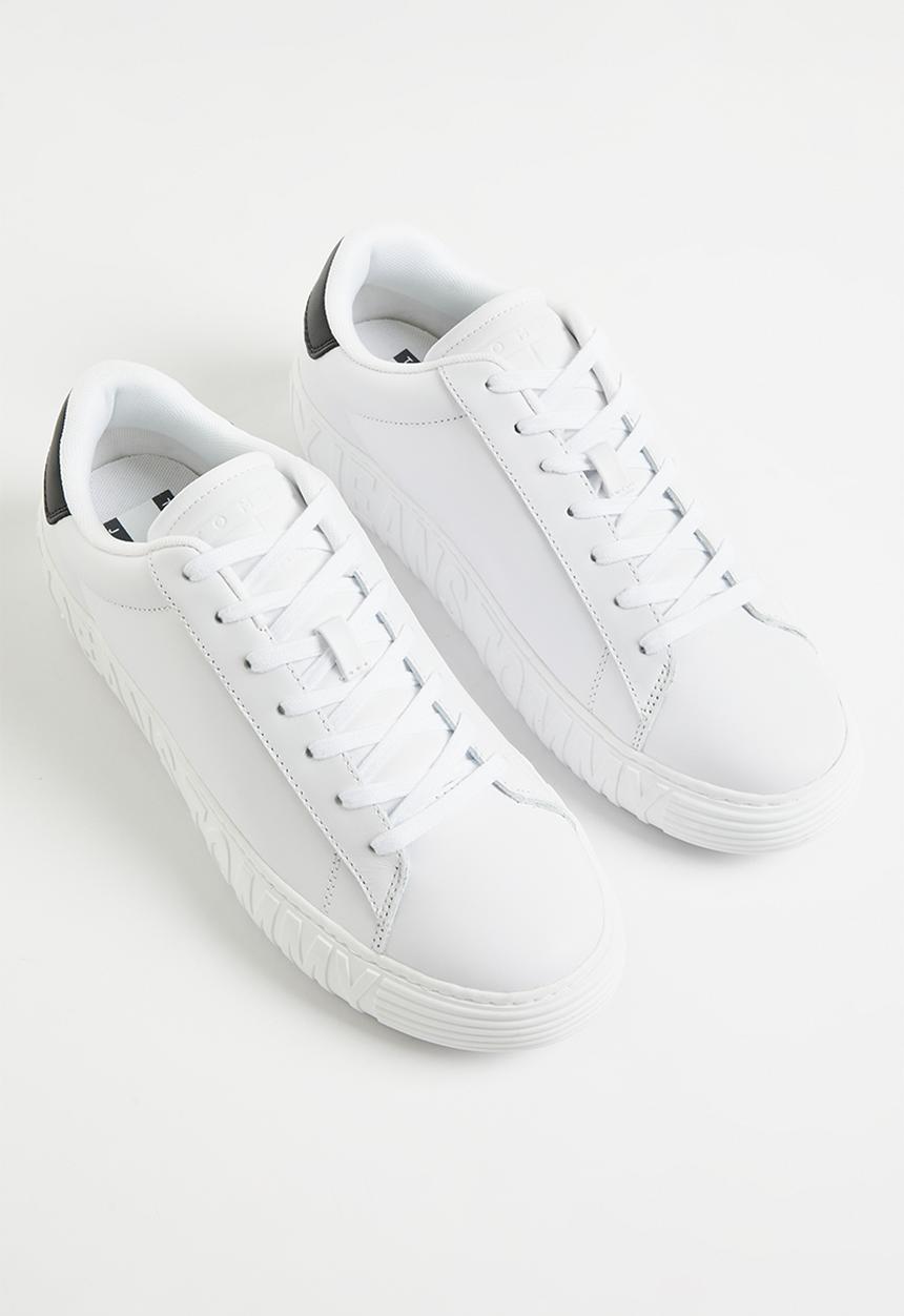 Tommy Hilfiger - Th ftw tommy jeans leather outsole - white